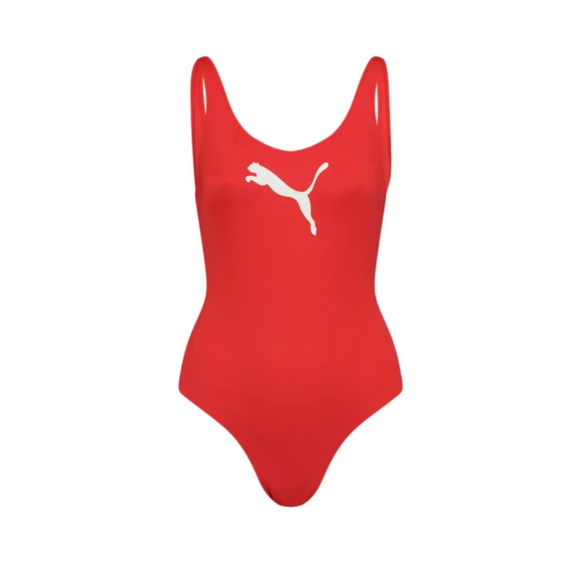 Puma Swimsuıt Kırmızı Kadın Mayo