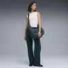 Puma ESS ELEVATED Velour Pant Yeşil Kadın Eşofman Altı