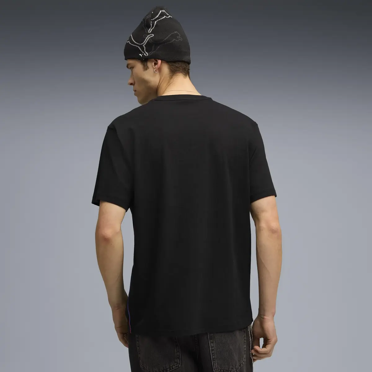 Puma BMW MMS ESS+ Logo Tee II Siyah Erkek T-Shirt