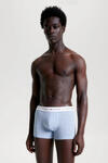 Tommy Hilfiger 3P TRUNK PRINT, 0UI Mavi 3'lü Erkek Boxer