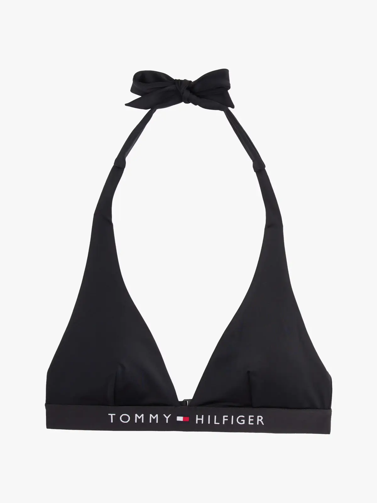Tommy Hilfiger HALTER RP, BDS Siyah Kadın Bikini Üstü