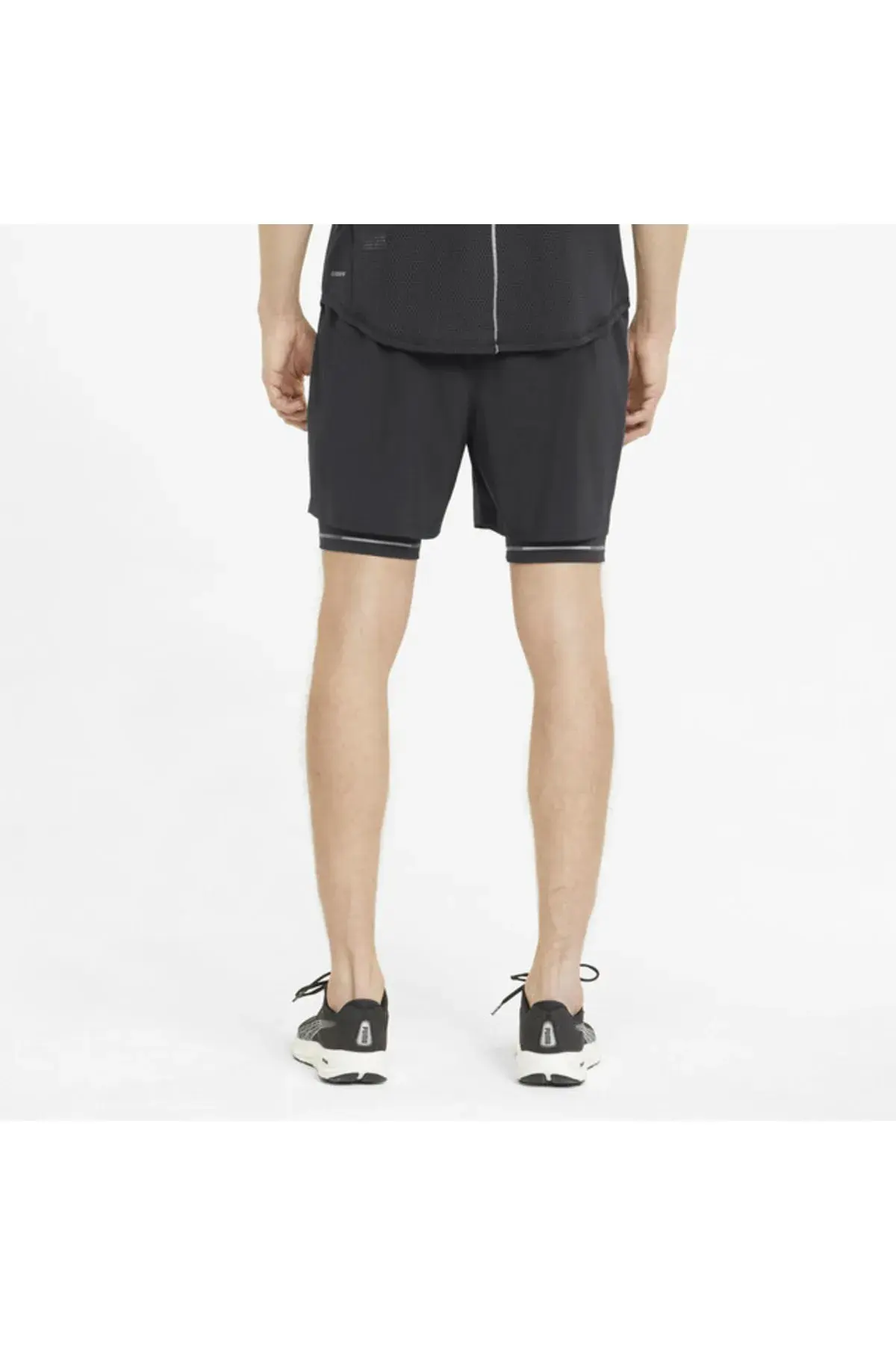 Puma Run 2In1 5 Short M Siyah Erkek Şort
