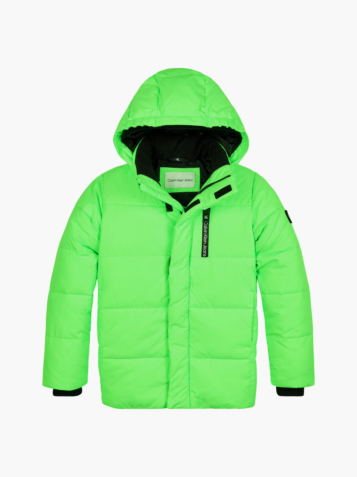 Calvin Klein ESSENTIAL PUFFER JAC Erkek Yeşil Şişme Mont