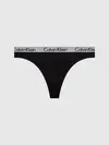 Calvin Klein EO/ Thongs Kadın Siyah Tanga