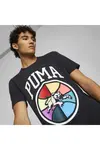 Puma Box Out Ss Tee 1 Siyah Erkek Basketbol Kolsuz T-Shirt