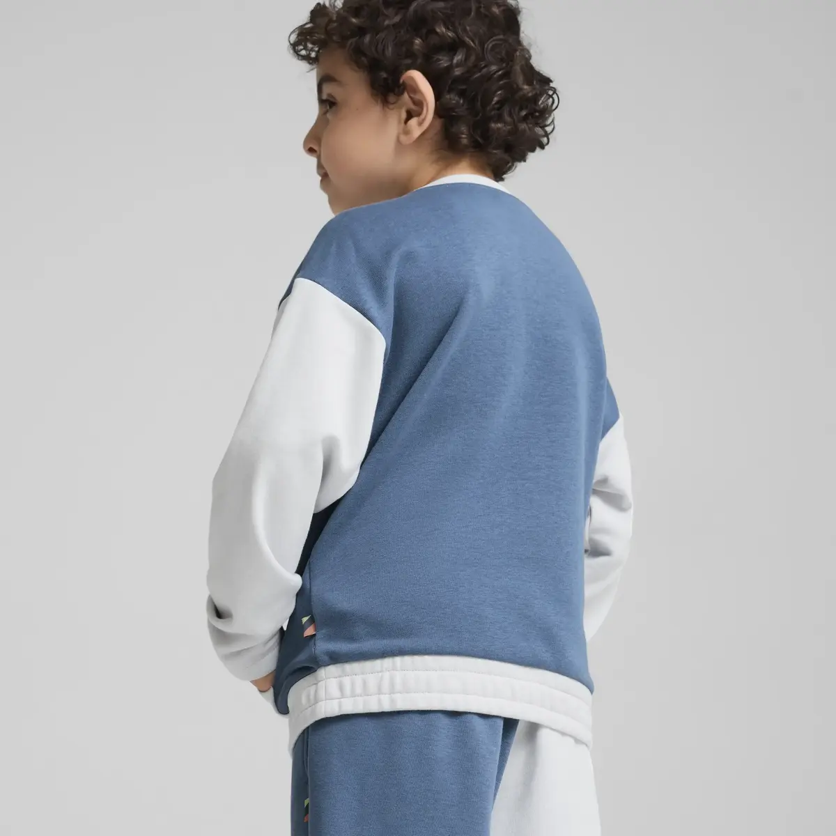 Puma CLASSICS FC Crew Mavi Erkek Sweatshirt