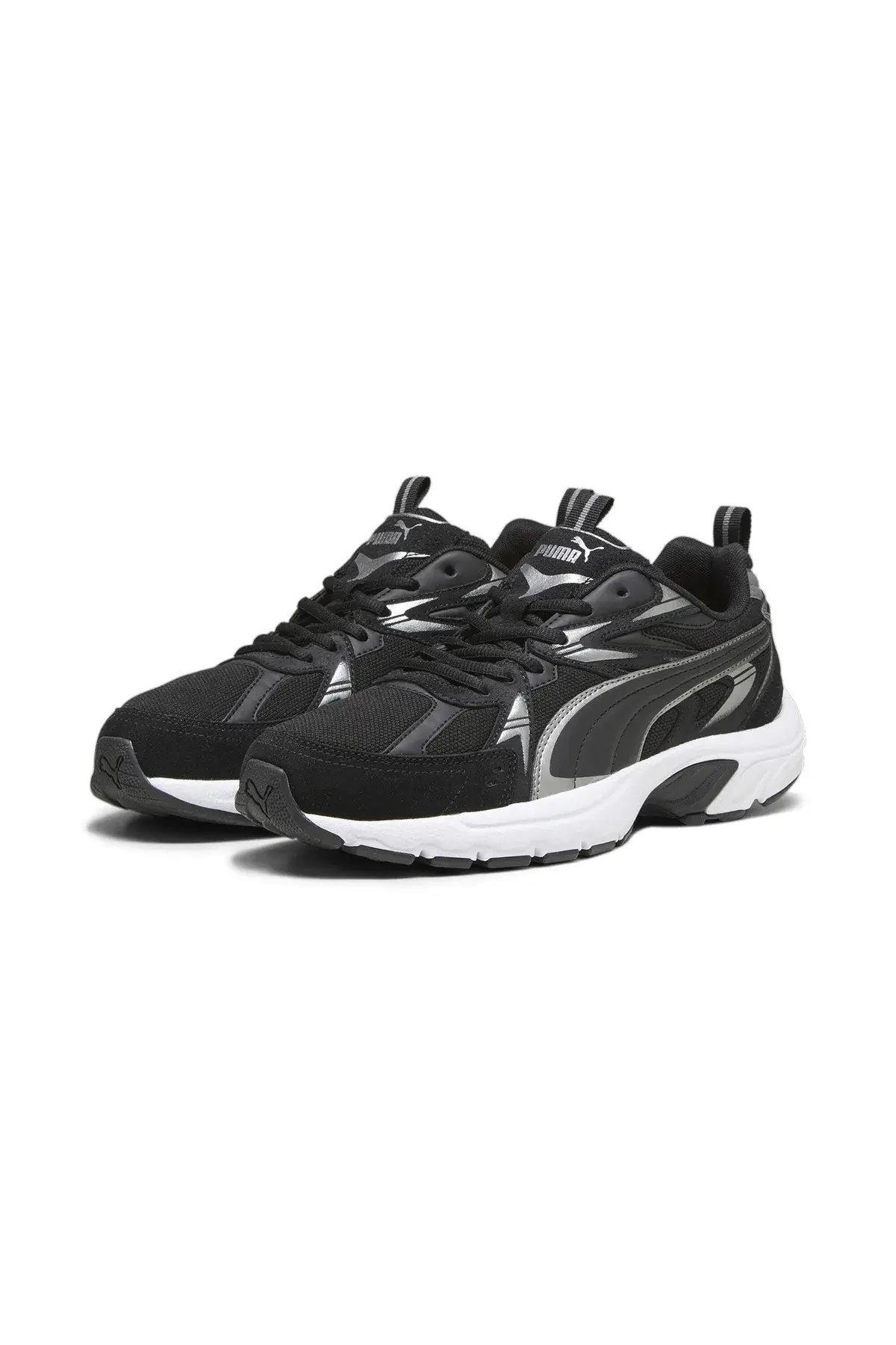 Puma Milenio Tech Suede Siyah Unisex Günlük Spor Ayakkabı