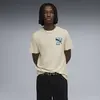 Puma GRAPHIC Tee Krem Erkek T-Shirt & Polo