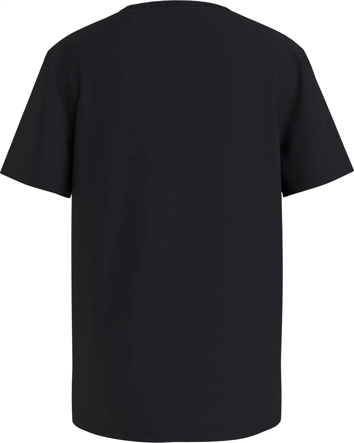 Calvin Klein CHEST LOGO TOP Erkek Siyah T-Shirt