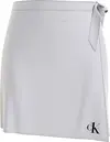Calvin Klein WRAP SKIRT Kadın Beyaz Etek