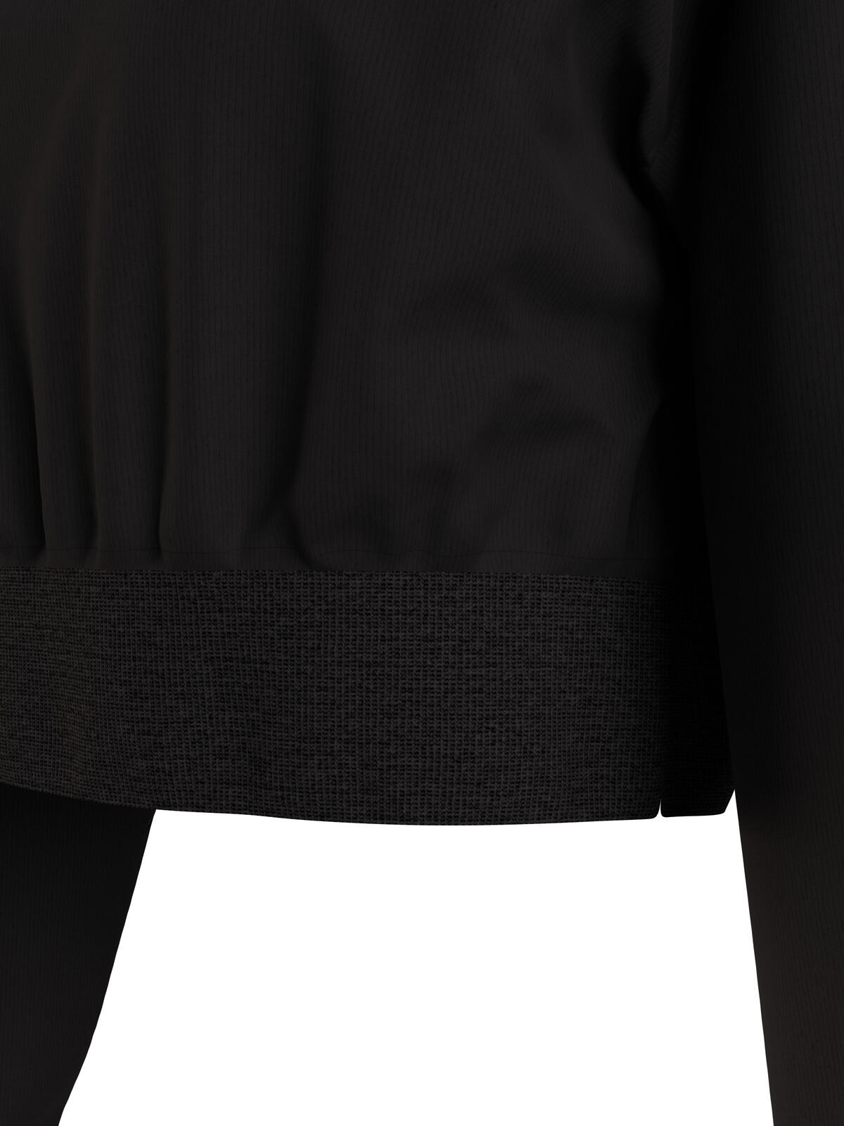 Calvin Klein L/S SWEATSHIRT Kadın Siyah Sweatshirt