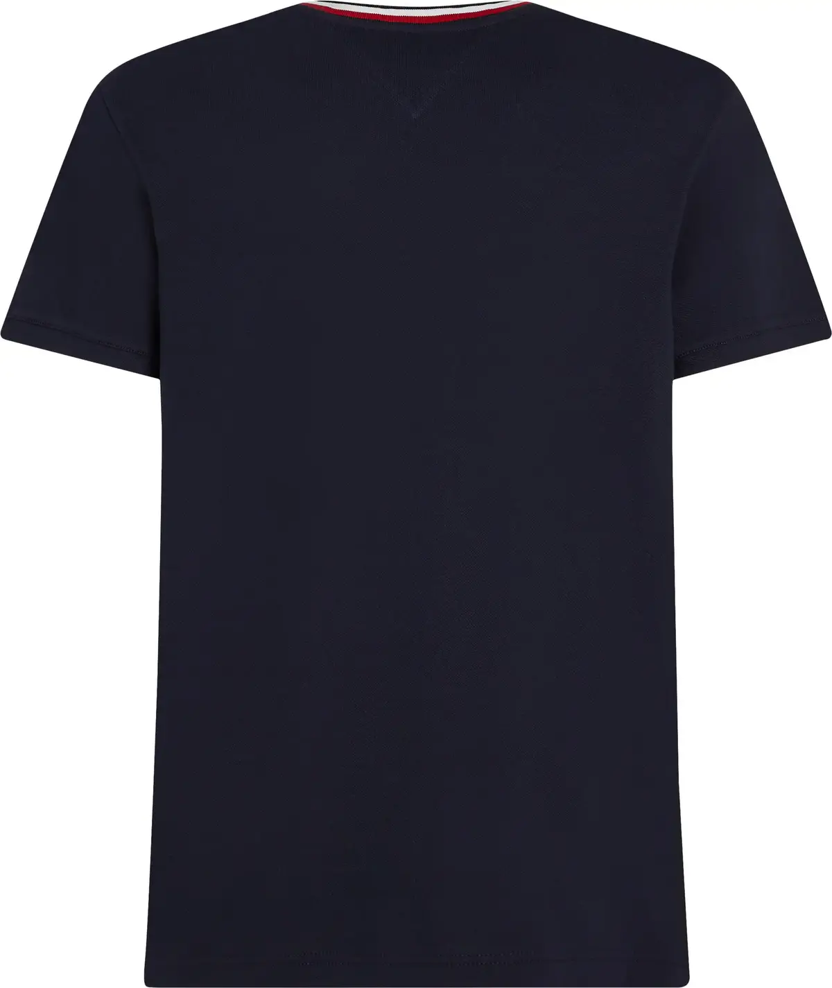 Tommy Hilfiger RWB PIQUE TEE, DW5 Siyah Erkek T-Shirt & Polo