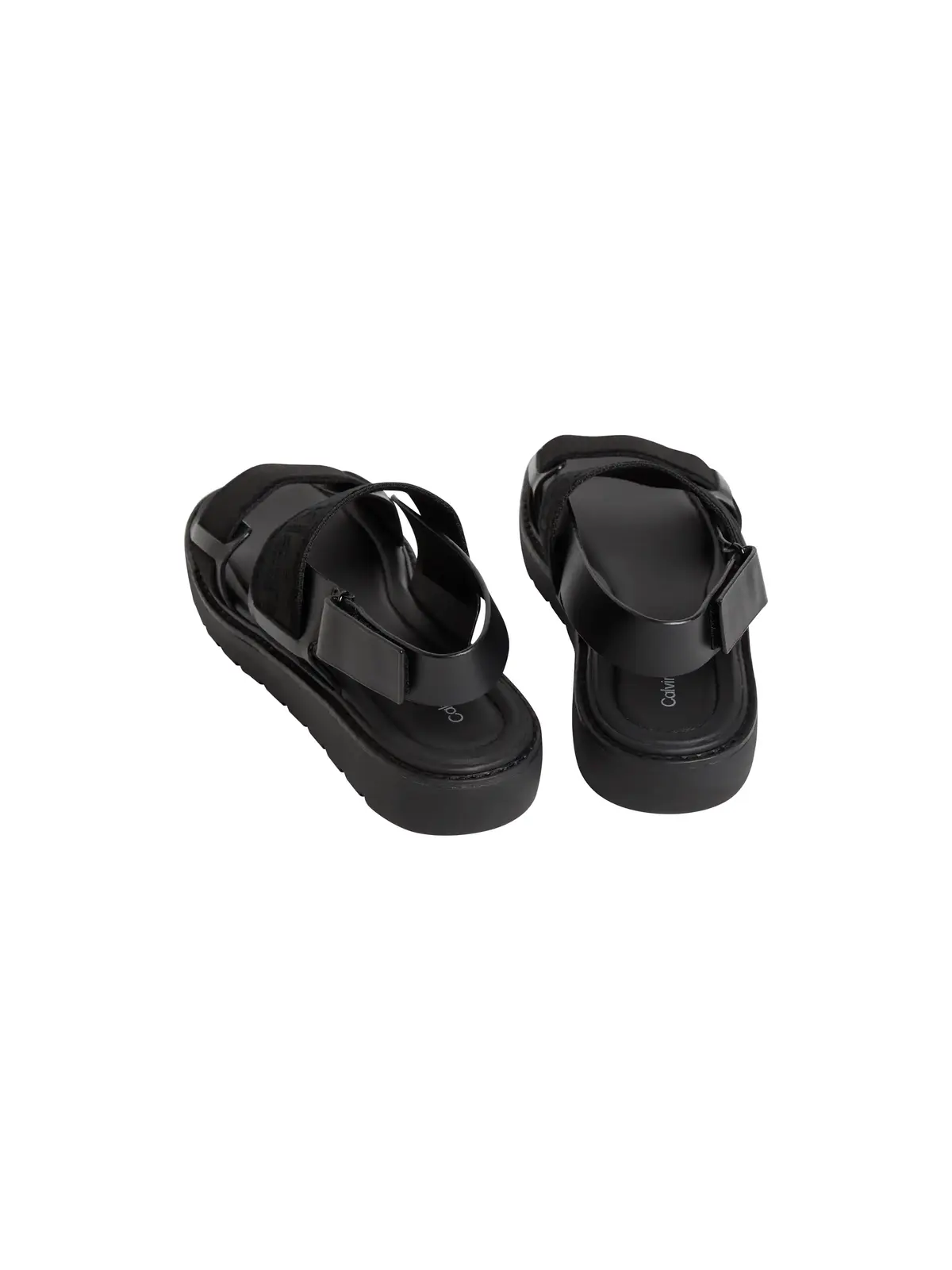 Calvin Klein SQ MOLDED SANDAL WEB Siyah Kadın Sandalet