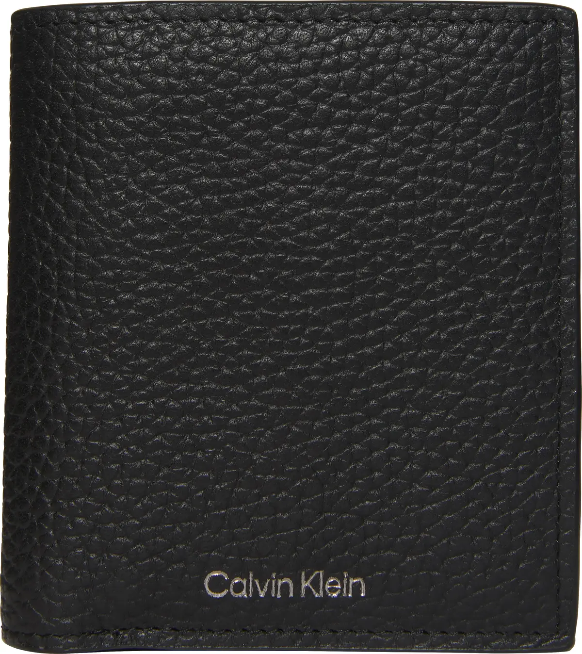 Calvin Klein FOIL EMBOSS SLIM TRIFOLD w COIN Erkek Siyah Cüzdan