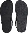 Calvin Klein FLAT ADJ SANDAL EYEL, BEH Siyah Kadın Terlik