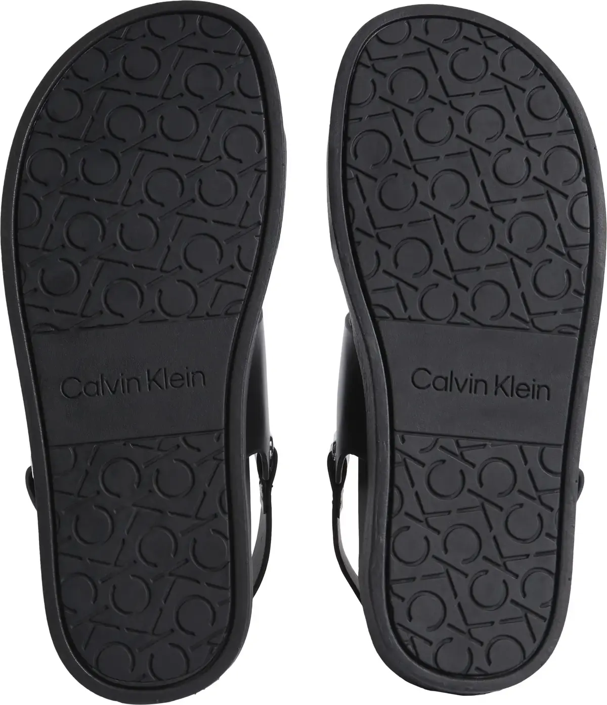 Calvin Klein FLAT ADJ SANDAL EYEL, BEH Siyah Kadın Terlik