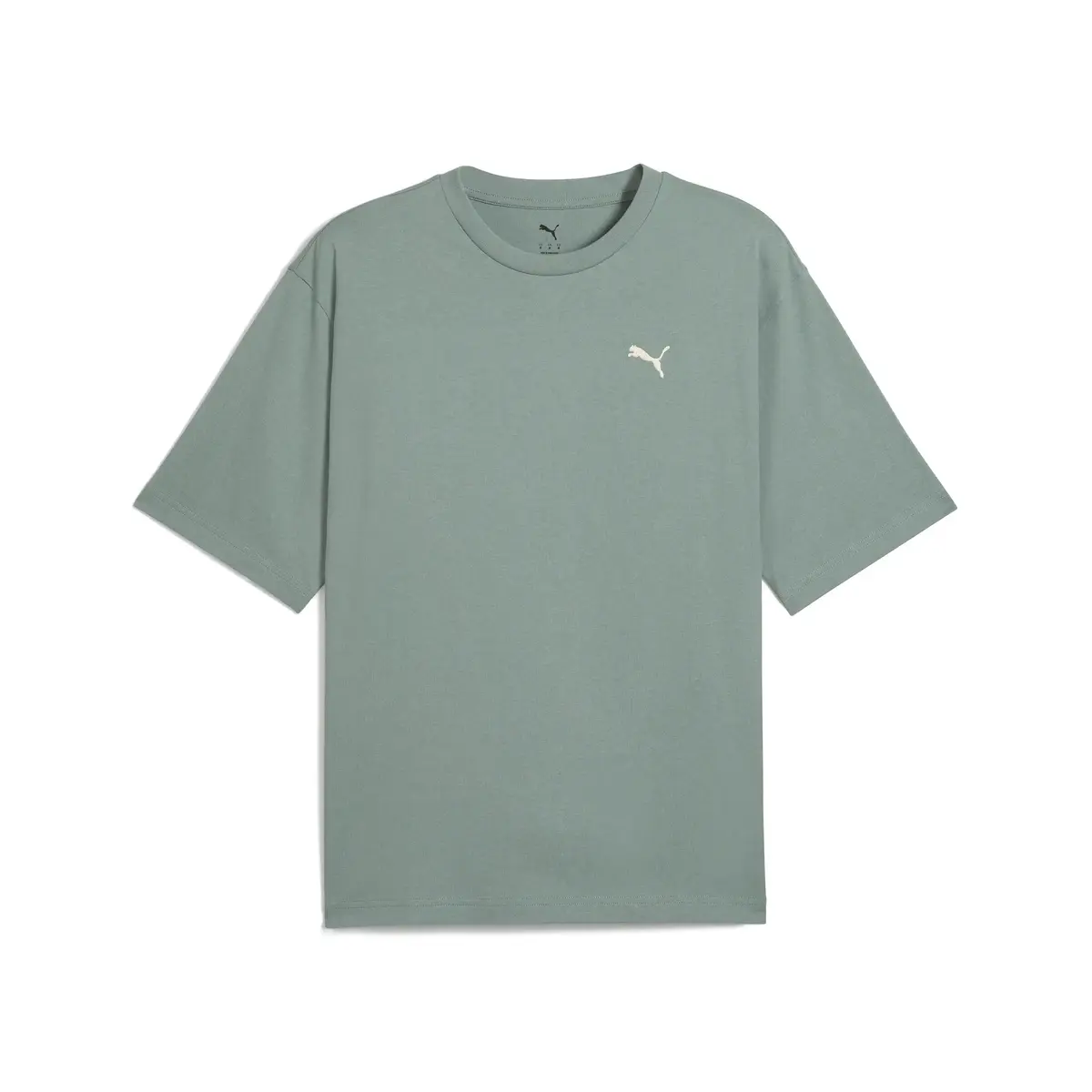 Puma WARDROBE ESS Boxy Tee Yeşil Erkek T-Shirt