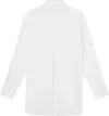 Calvin Klein CK COTTON OVERSHIRT Kadın Beyaz Gömlek