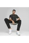 Puma MAPF1 AOP Logo Tee Siyah Erkek T-Shirt