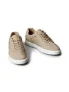 Calvin Klein LOW PRO CUPS LTH MIX Bej Kadın Günlük Spor Ayakkabı