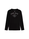 Calvin Klein WAFFLE L/S CREW NECK, UB1 Siyah Erkek Sweatshirt