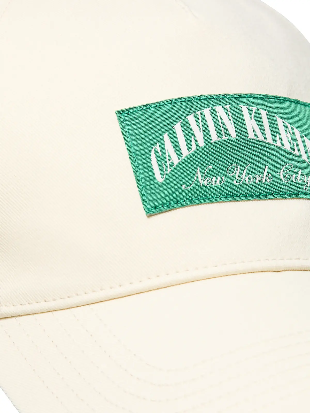 Calvin Klein HERITAGE CREST PATCH Krem Erkek Şapka