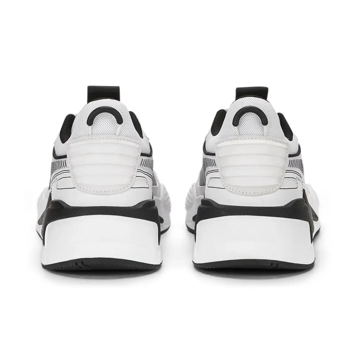 Puma RS-X B&W - Beyaz Erkek/Unisex Günlük Spor Ayakkabı