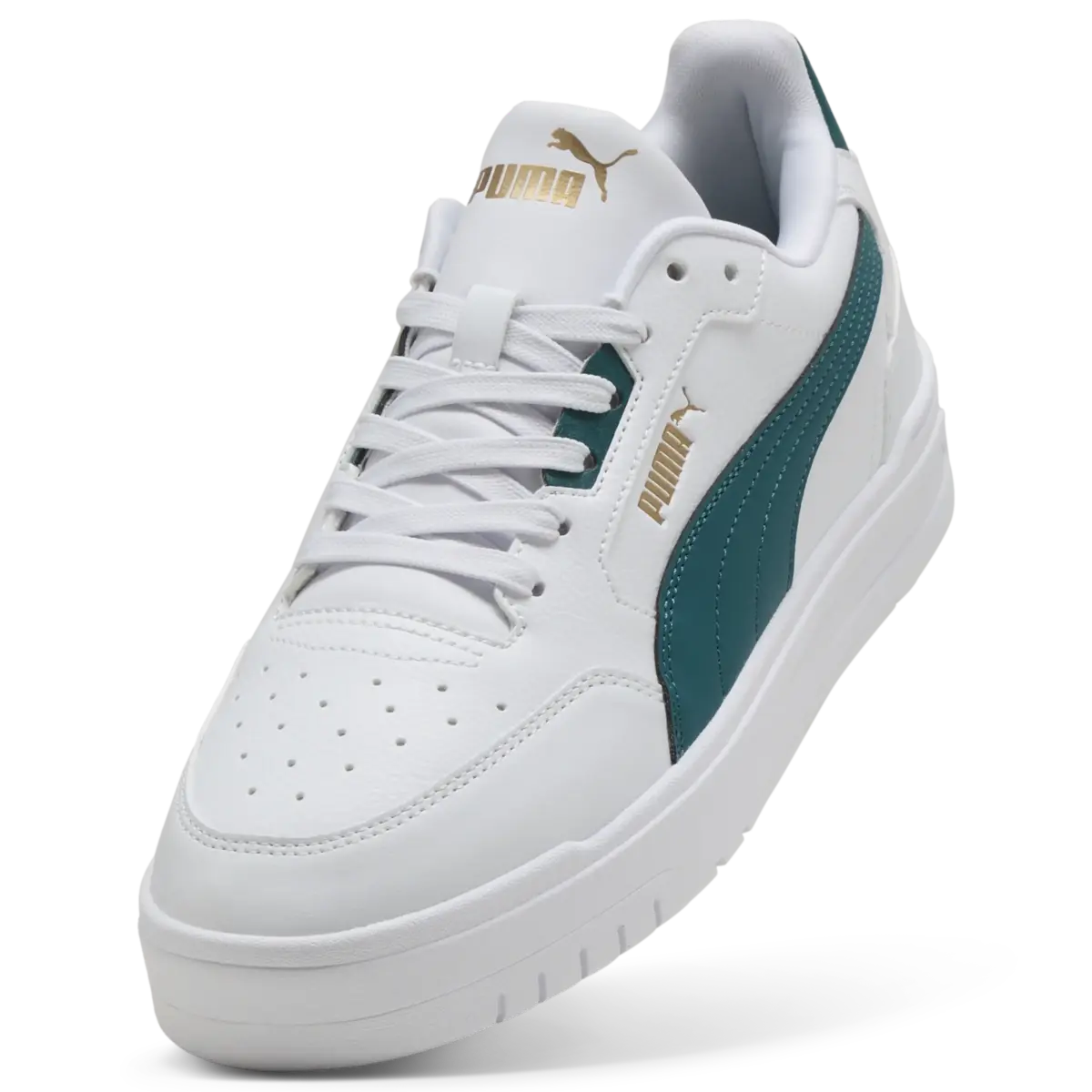 Puma Shuffle Downtown Beyaz Erkek Günlük Spor Ayakkabı