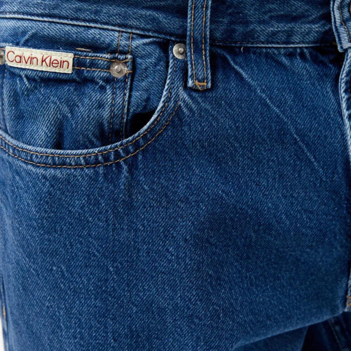 Calvin Klein SLIM STRAIGHT, 1A4 Lacivert Erkek Pantolon