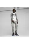 Puma BMW MMS Hdd Sweat Jacket Gri Erkek Fermuarlı Ceket