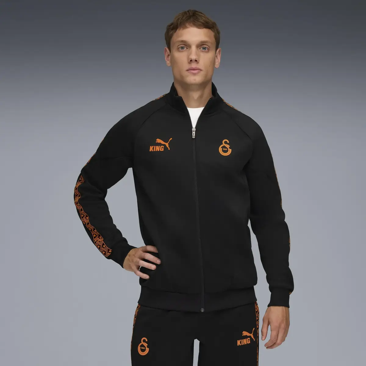Puma GSK KING Anthem Jacket Siyah Erkek Ceket