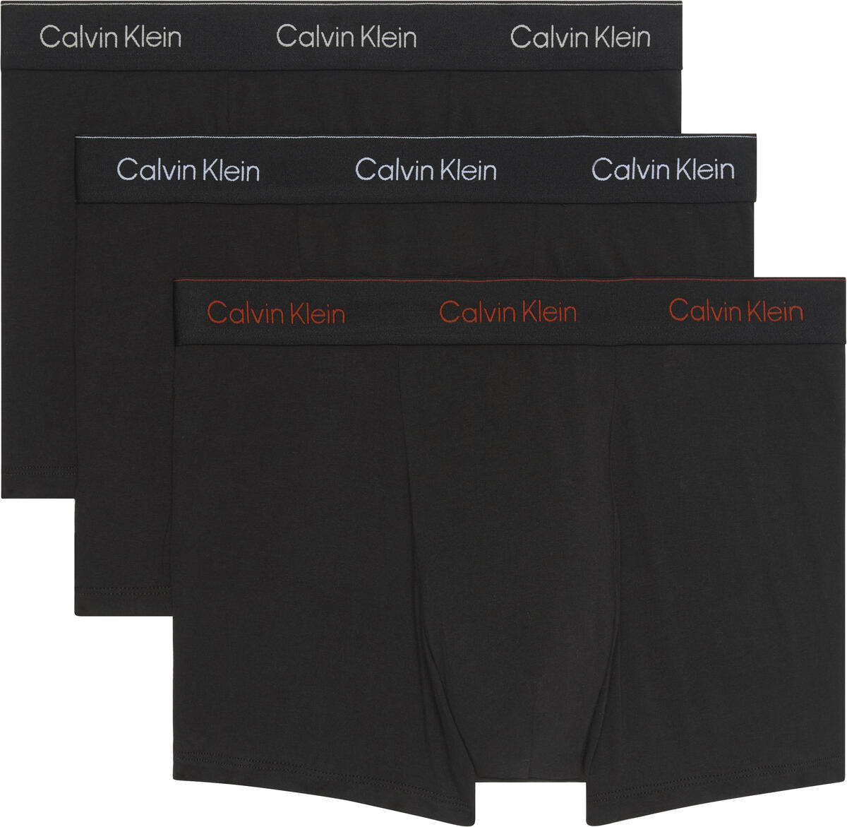 Calvin Klein RELAXED DART TRUNK 3PK Turuncu Erkek Boxer Calvin Klein RELAXED DART TRUNK 3PK Turuncu Erkek Boxer