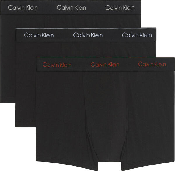 Calvin Klein RELAXED DART TRUNK 3PK Turuncu Erkek Boxer