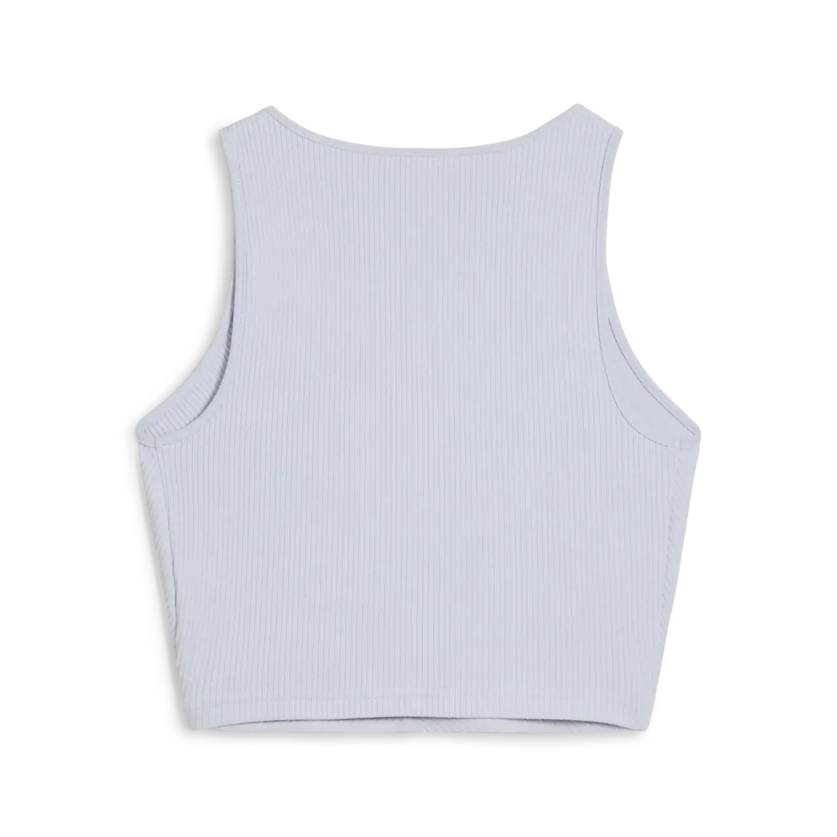 PUMA WARDROBE ESS Ribbed Crop Top Kadın Beyaz Crop Top