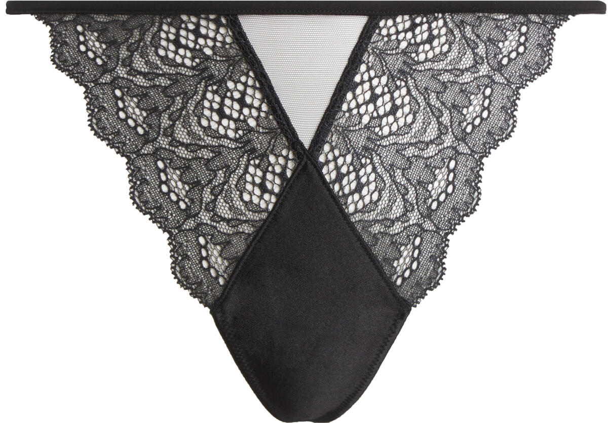 Calvin Klein STRING THONG Kadın Siyah Tanga