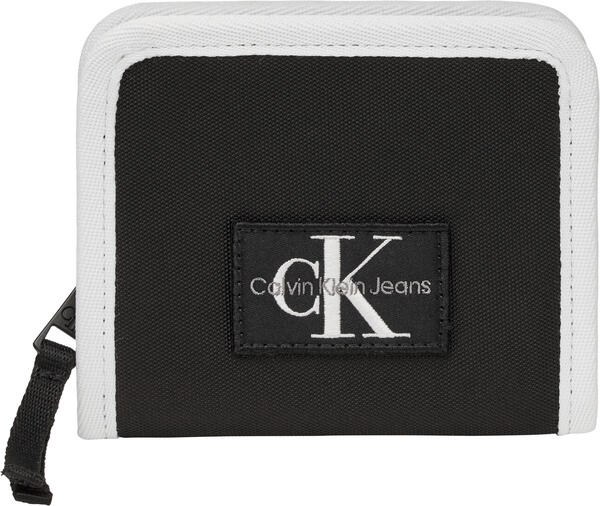 Calvin Klein COLOUR BLOCKING VELC Erkek Siyah Cüzdan