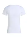Calvin Klein 2-PACK MONOLOGO V-NE Beyaz Kadın Regular Fit Tişört