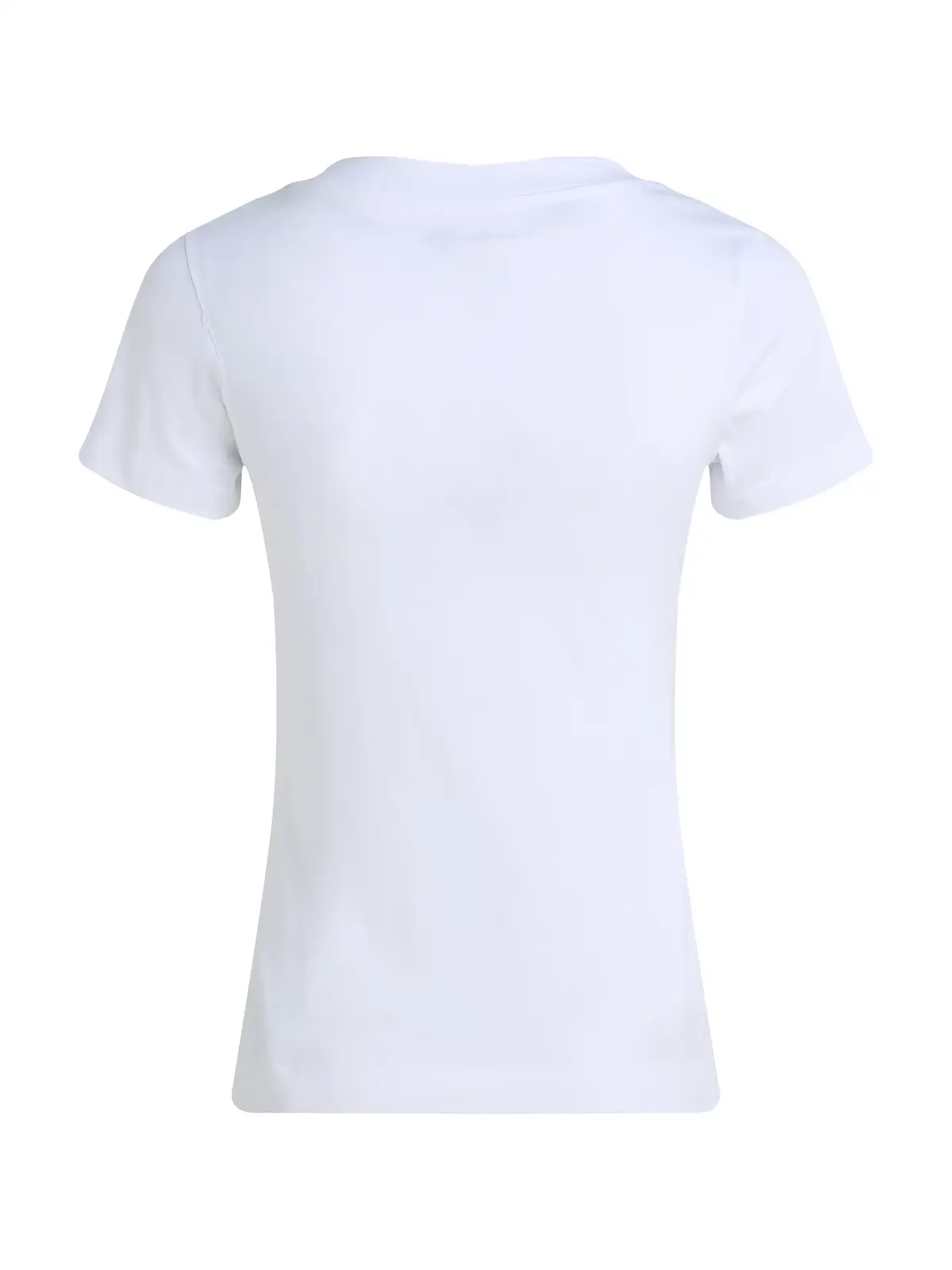 Calvin Klein 2-PACK MONOLOGO V-NE Beyaz Kadın Regular Fit Tişört