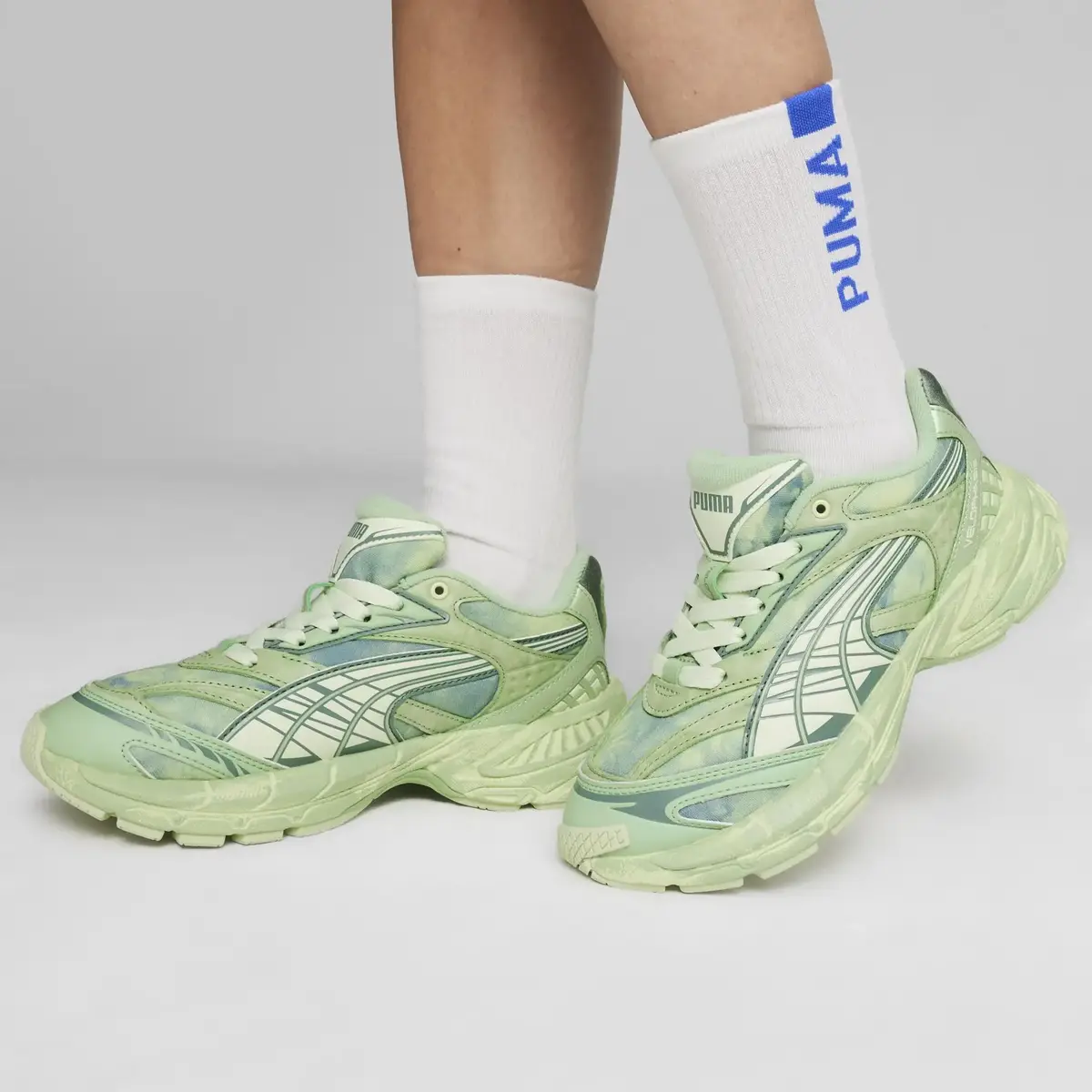 PUMA VelophasisRetreatYourselfWns Yeşil Kadın Günlük Spor Ayakkabı