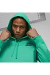 Puma CLASSICS SUPER PUMA Graphic Hoodie TR Yeşil Erkek Hoodie