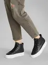 Calvin Klein VULC FLATFORM MID MG Siyah Kadın Sneaker