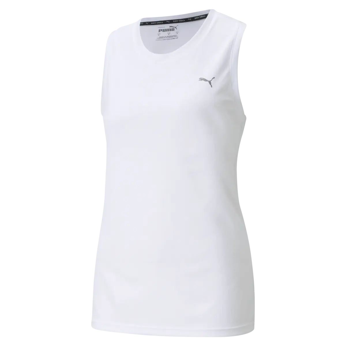 Puma PERFORMANCE TANK W Beyaz Kadın T-Shirt & Polo