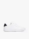Tommy Hilfiger TH COURT LTH DETAIL, 0LD Beyaz Erkek Spor Ayakkabı & Sneaker