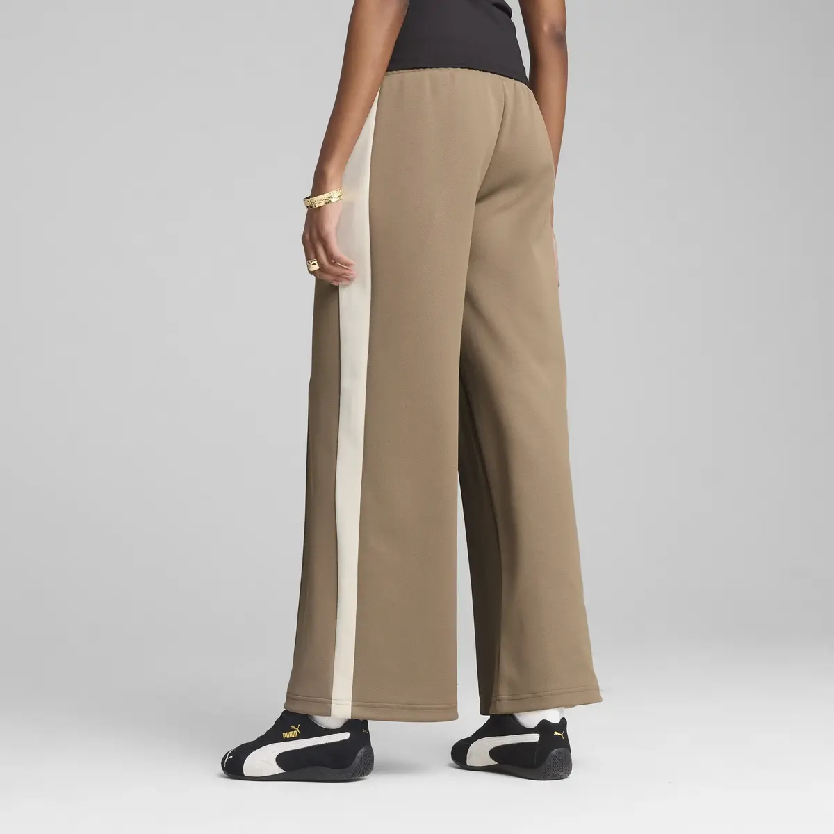 PUMA T7 Low Rise Track Pants Kahverengi Kadın Eşofman Altı