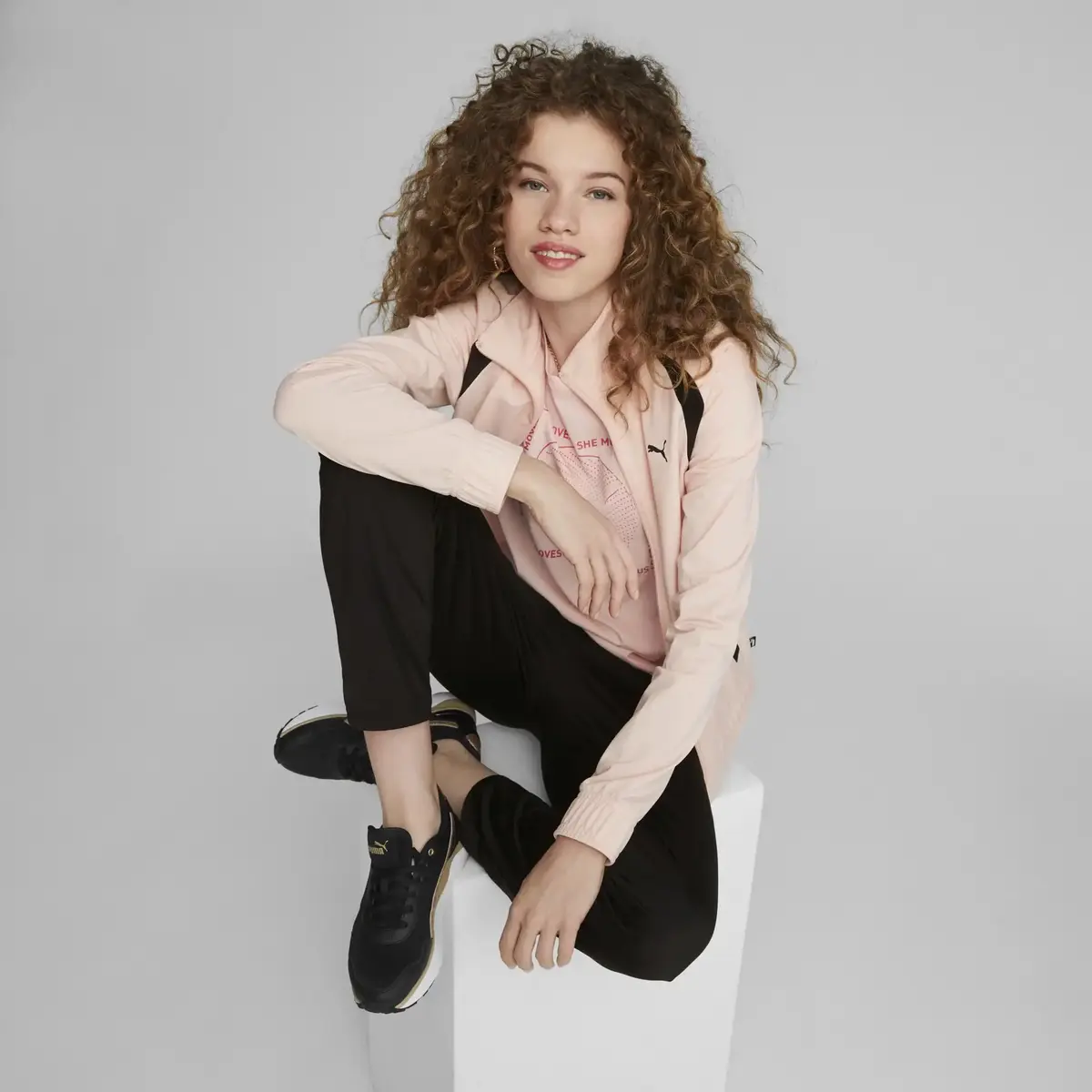 Puma Classic Tricot Suit op Rose Dust Kadın Eşofman Takımı