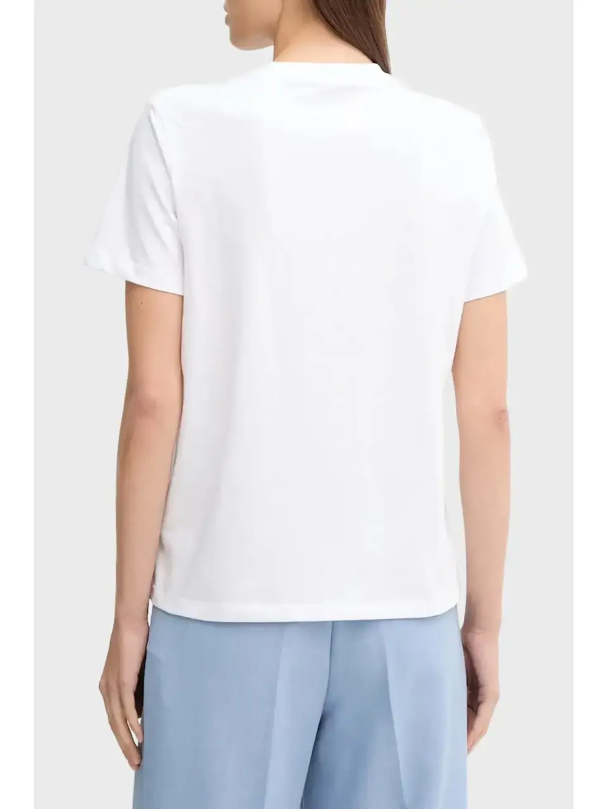 Calvin Klein SS 20s CLASSIC LOGO TEE Beyaz Kadın Tişört Calvin Klein SS 20s CLASSIC LOGO TEE Beyaz Kadın Tişört