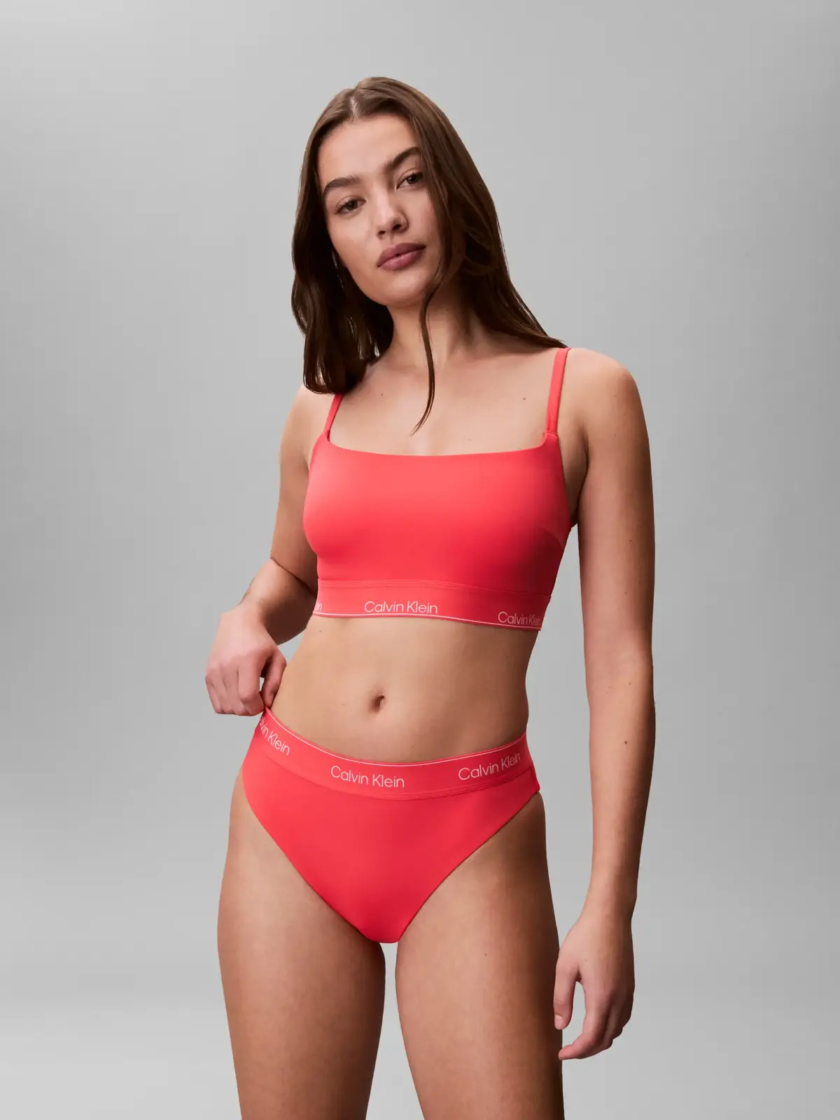 Calvin Klein BIKINI Kadın Pembe Bikini Altı