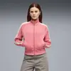 Puma T7 Jacket Pembe Kadın Fermuarlı Üst