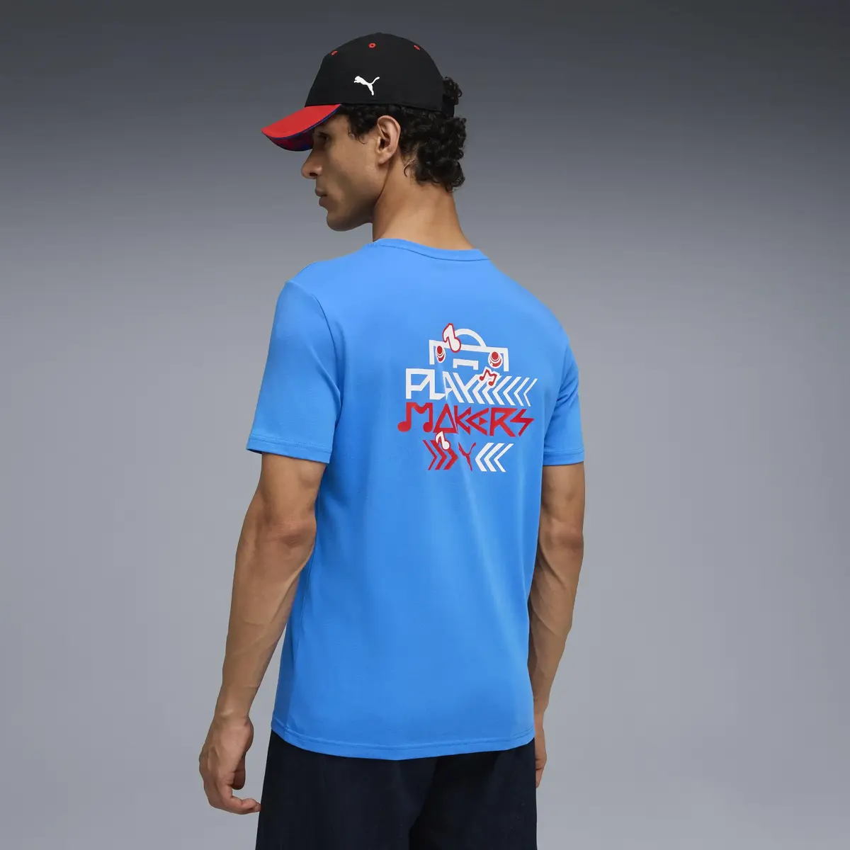 Puma Neymar JR Playmaker Tee Kırmızı Erkek T-Shirt