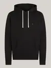 Tommy Hilfiger ESSENTIAL FLEECE HOO Erkek Siyah Hoodie